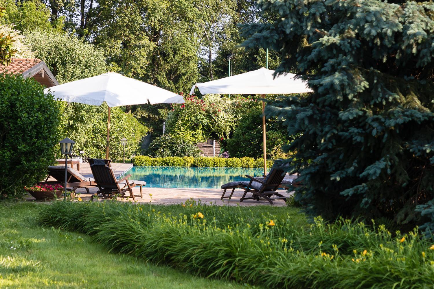 Villa Relais Dei Cesari à Borgo Ticino Extérieur photo